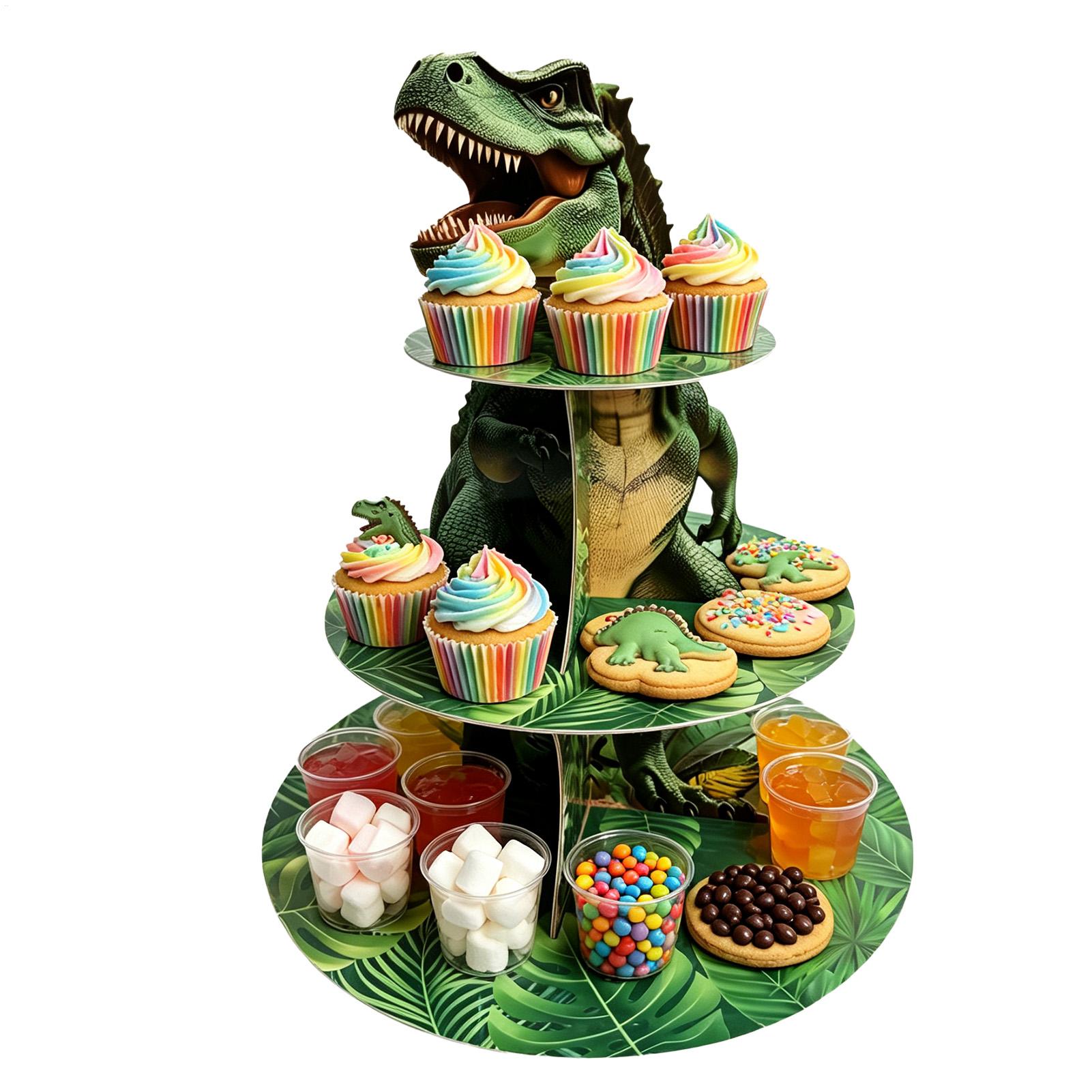 Home Bar Stand - Stojak na ciasteczka 3-poziomowy w kształcie