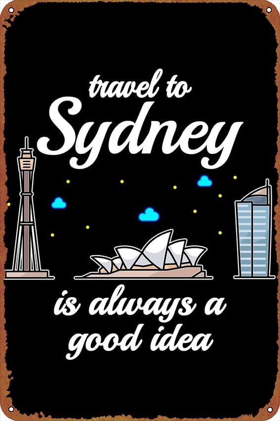 Home Bar Sydney - 1 szt., Plakaty podróżnicze do Sydney,