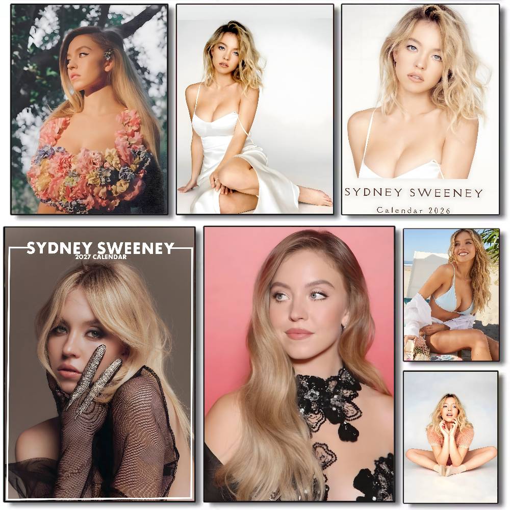Home Bar Sydney - Plakat z aktorem S-Sydney Sweeney, obraz