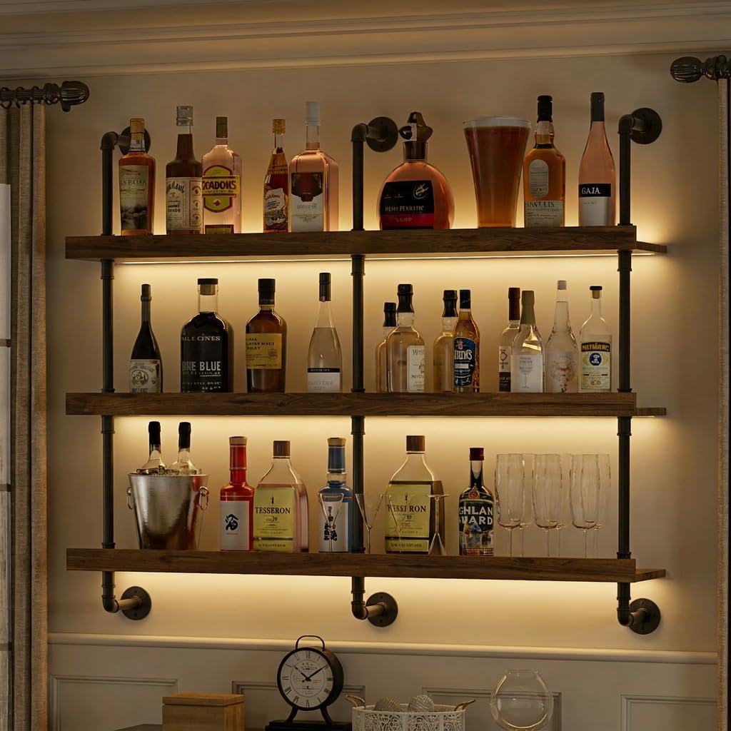 Home Bar Stand - Półka na wino do montażu na