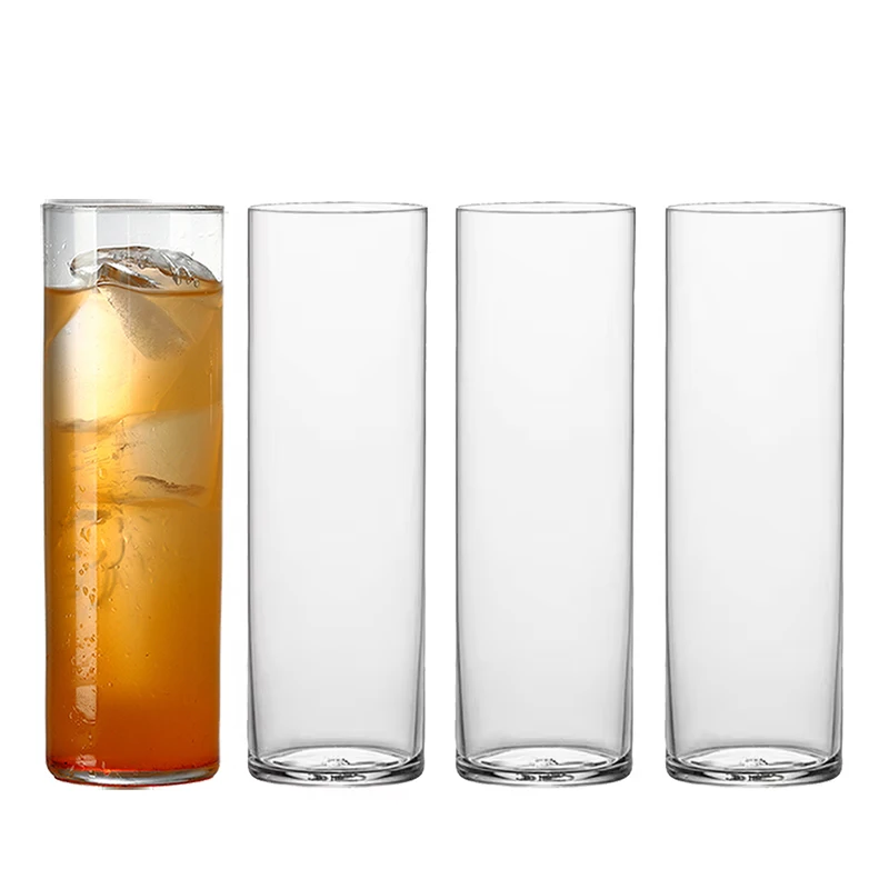 Highball Glass Set - 4 sztuki wyjątkowo lekkich kryształowych kieliszków