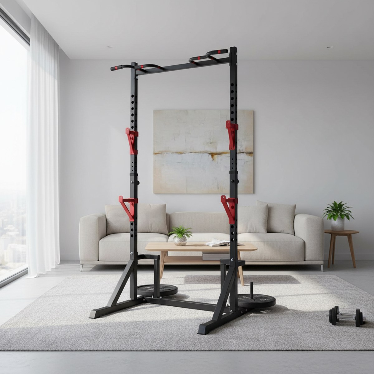 Regulowany stojak do ćwiczeń z – Home Bar Stand recenzja i cena