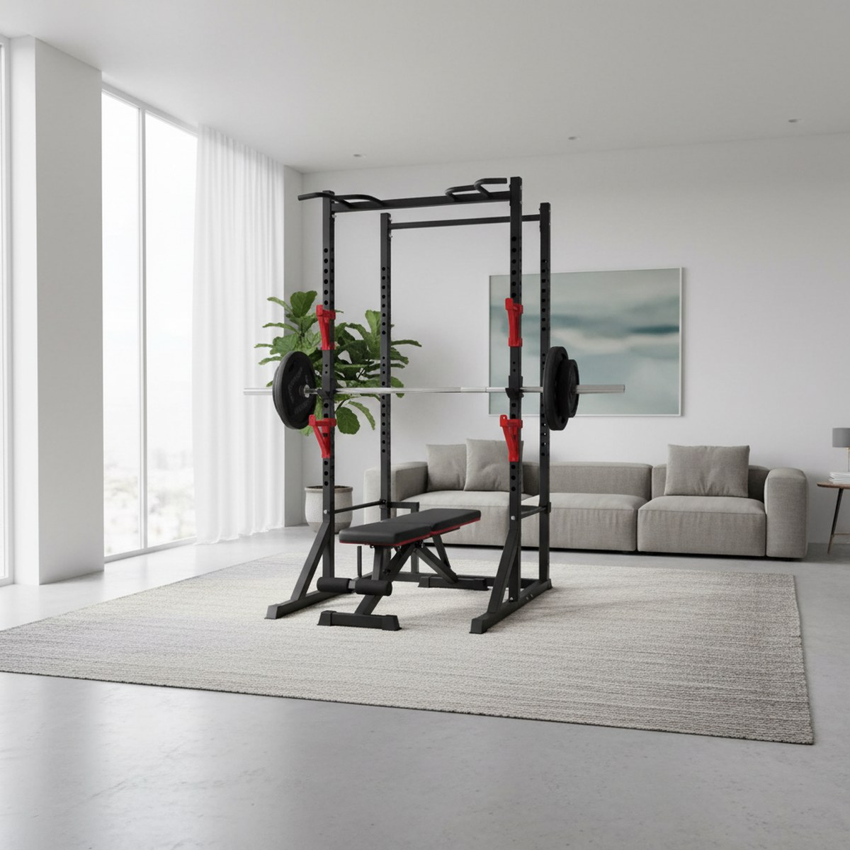Regulowany stojak do ćwiczeń z – Home Bar Stand recenzja i cena