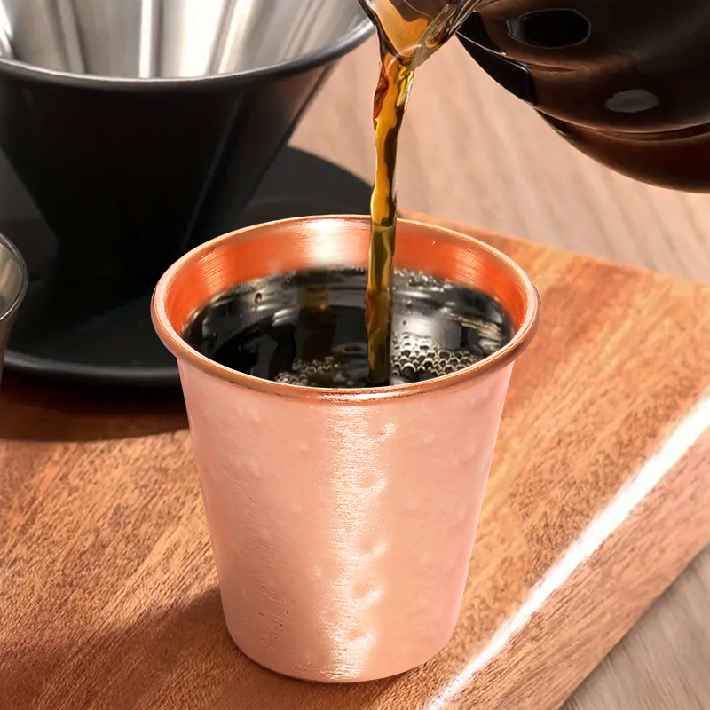 Zestaw 4/6 miedzianych kubków  – Mule Copper Mug recenzja i cena