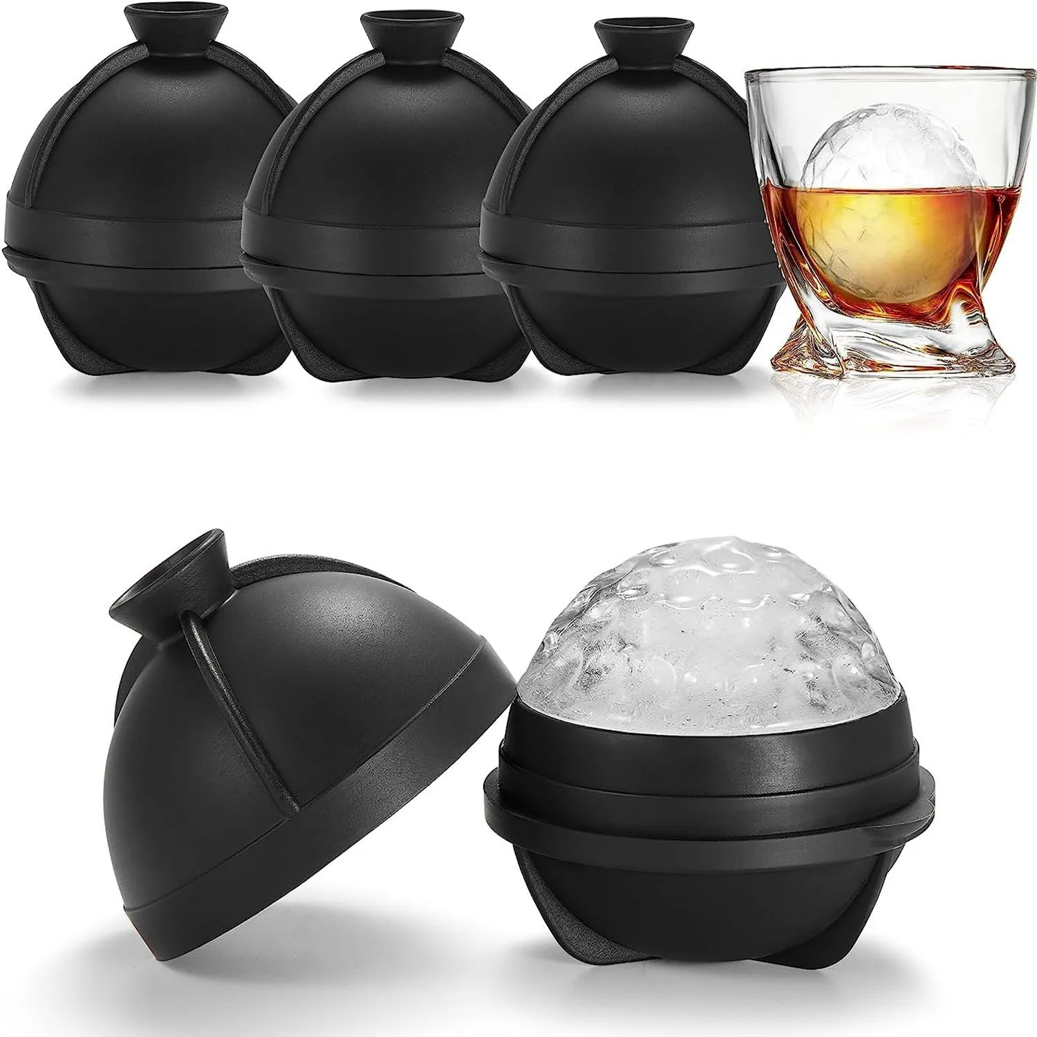 Forma do lodu z silikonu spoży – Ice Mold Sphere recenzja i cena