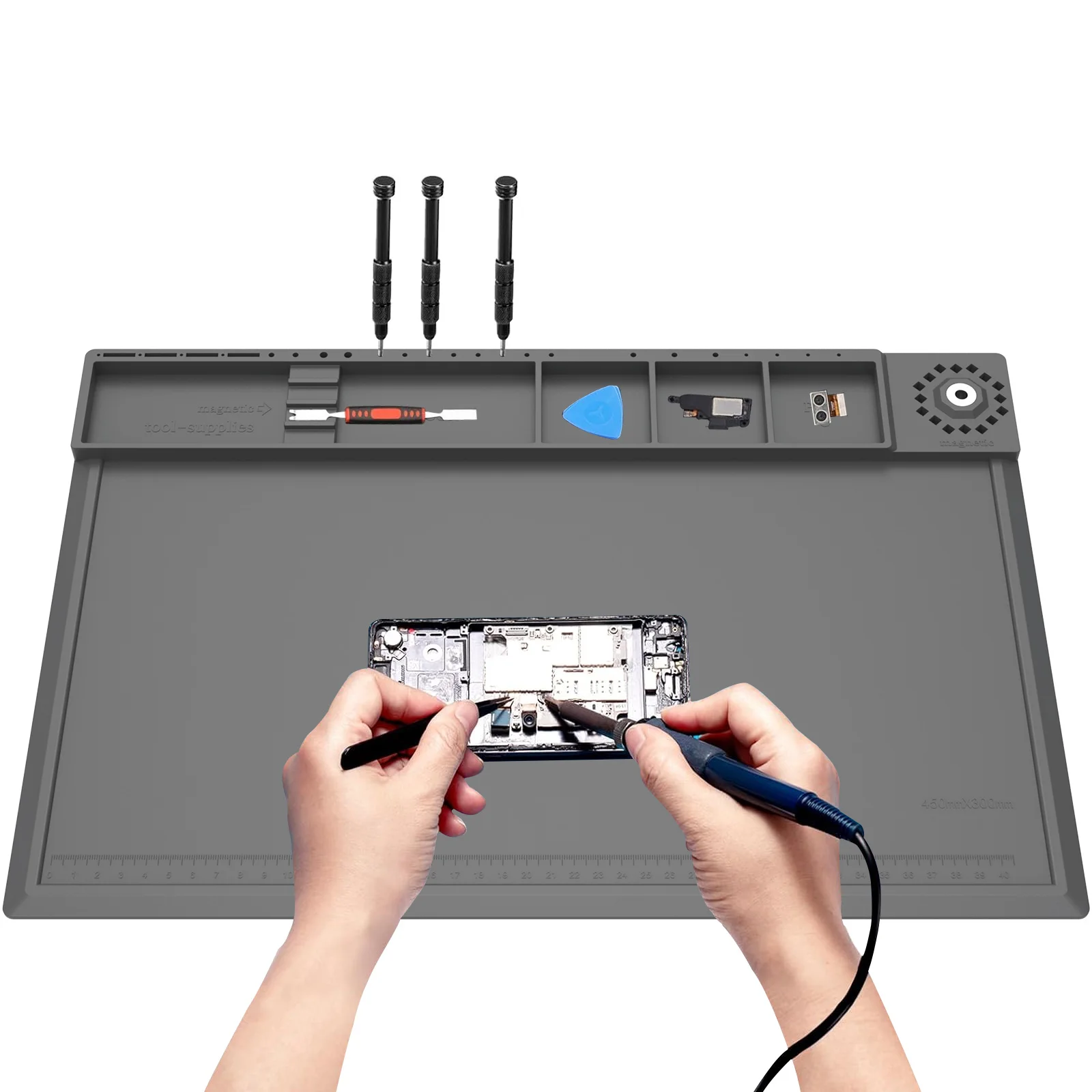 Mata do stacji lutowniczej Sil – Bar Mat Rubber recenzja i cena