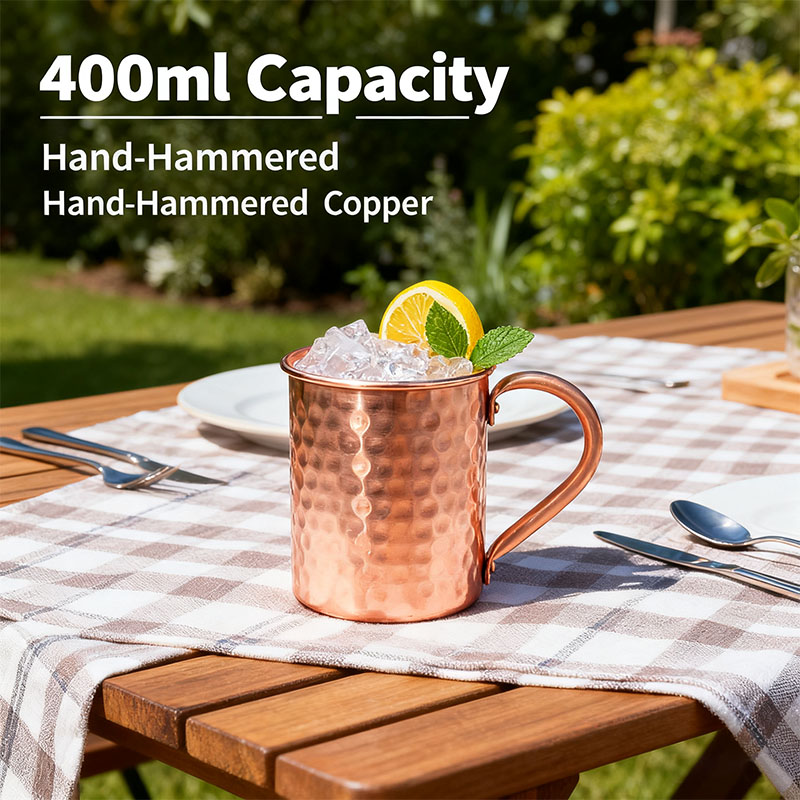 Nowe, w 100% miedziane kubki,  – Mule Copper Mug recenzja i cena