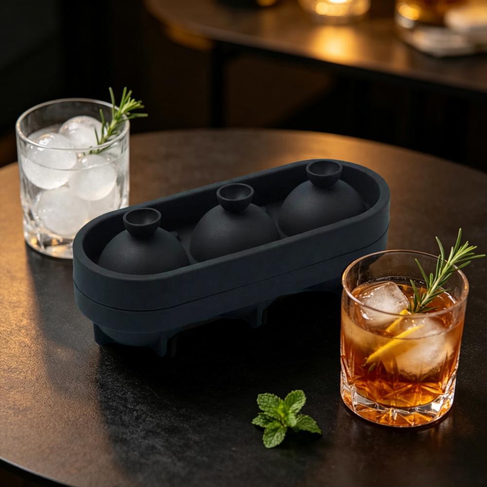Forma silikonowa do lodu w ksz – Ice Mold Sphere recenzja i cena