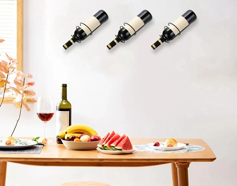 Zestaw 6 naściennych stojaków  – Home Bar Stand recenzja i cena