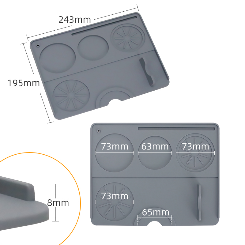 Mata do ubijania kawy Espresso – Bar Mat Rubber recenzja i cena