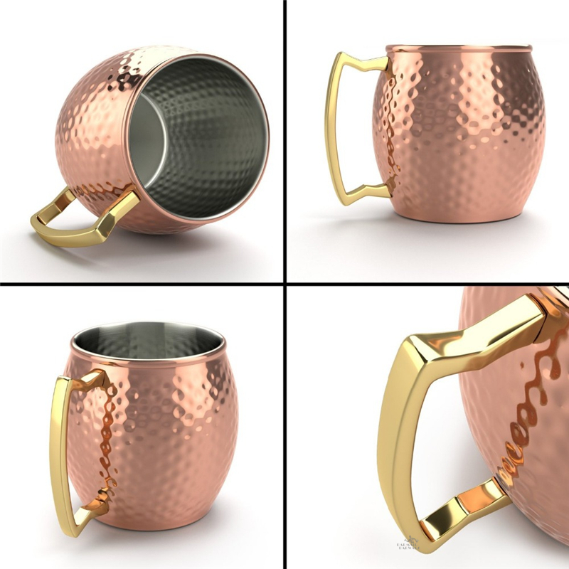 1 szt. 550ml wino grzane moski – Mule Copper Mug recenzja i cena