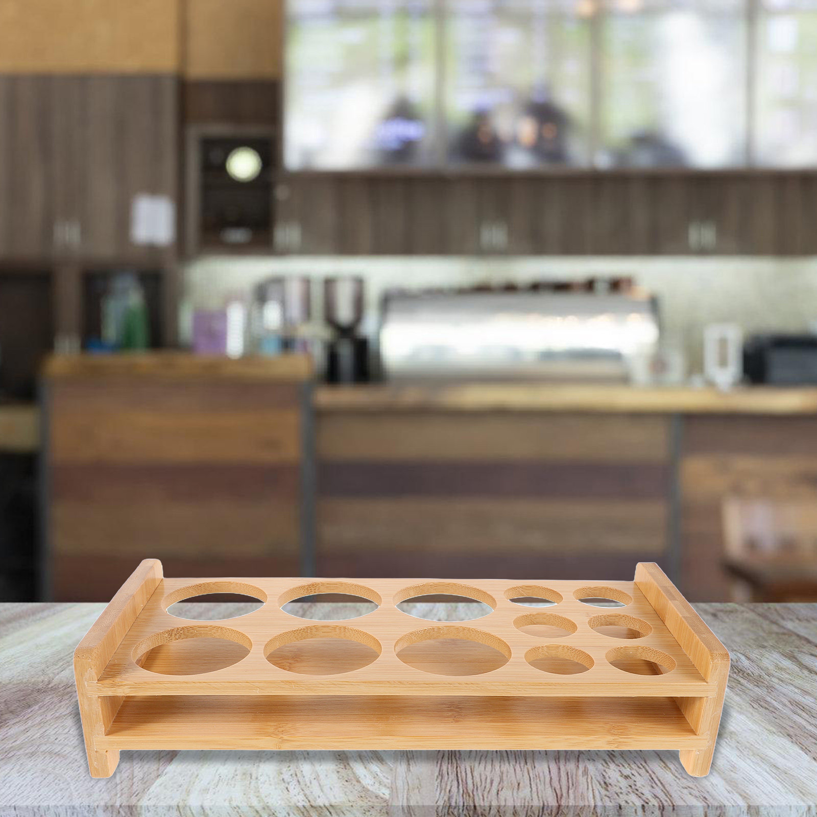 Drewniany organizer na kielisz – Home Bar Stand recenzja i cena