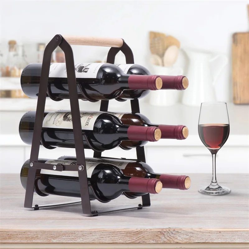 6-półkowy żelazny składany sto – Home Bar Shelves recenzja i cena