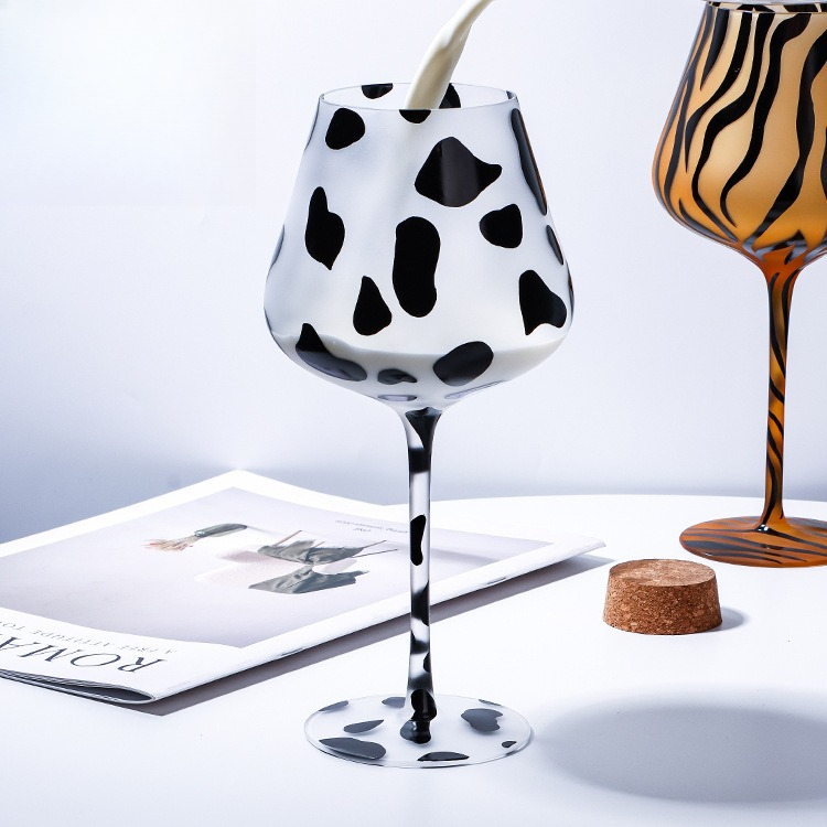 Kreatywny Malowany Tygrys Leop – Highball Glass Set recenzja i cena