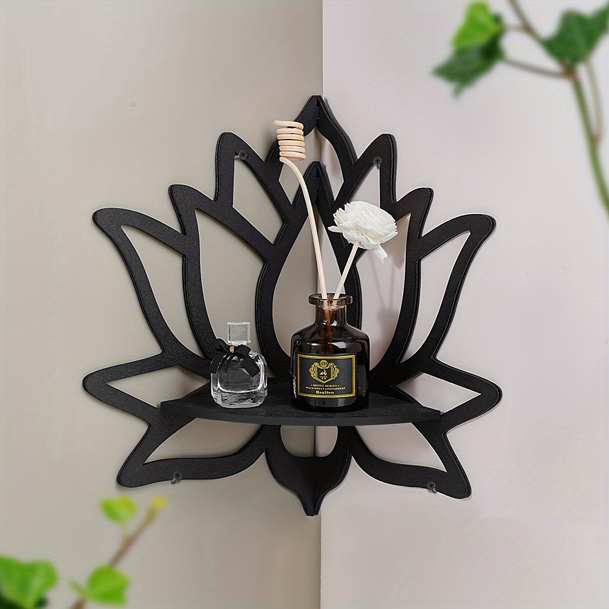 Półka narożna Lotus Corner, pó – Home Bar Shelves recenzja i cena